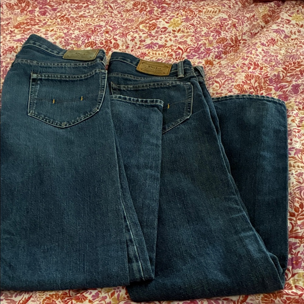 Ralph Lauren Dark Blue Straight Jeans